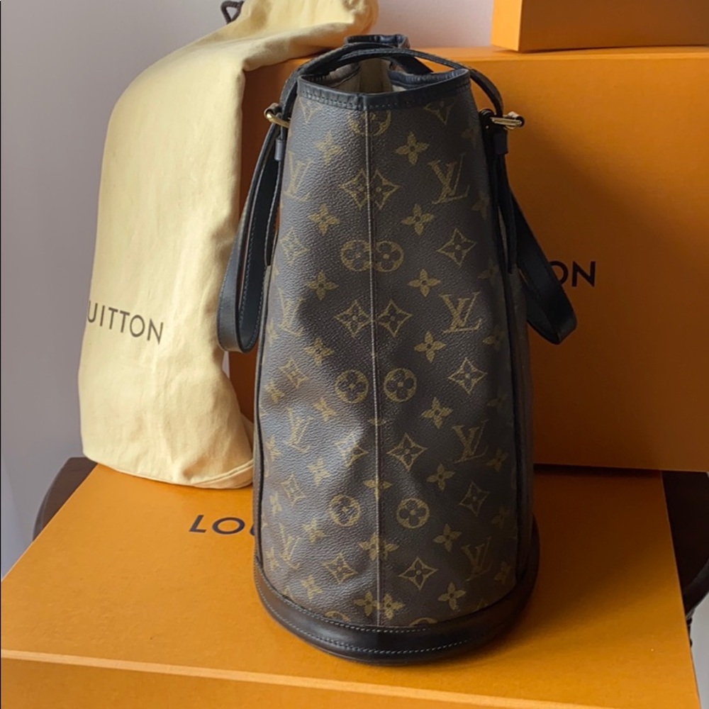 Authentic Louis Vuitton Bucket bag GM Beautiful! Shoulder bag! - Picture 10 of 16